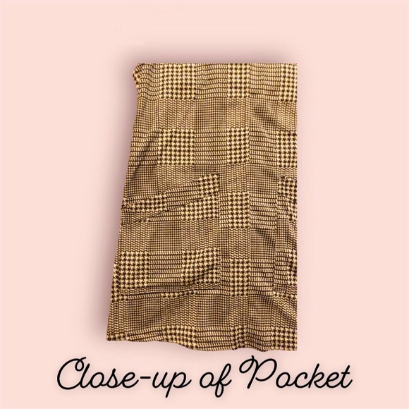 NOBO Grey Plaid Overall Dress with Pockets - Picture 3 of 4